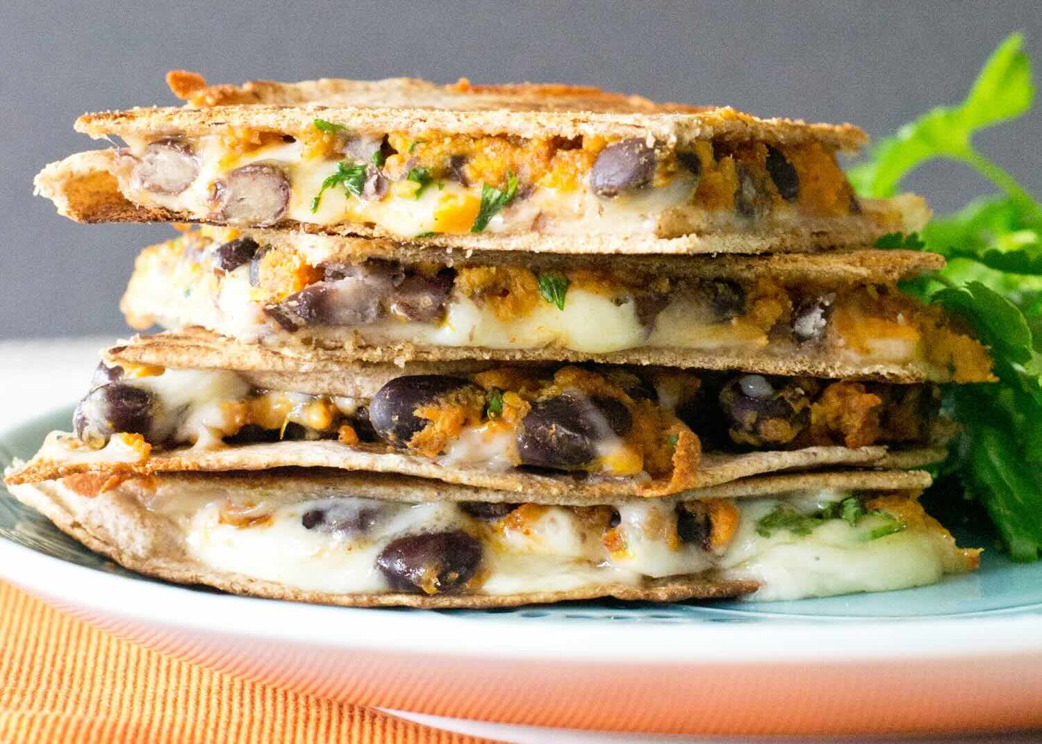 black-bean-and-sweet-potato-quesadillas-recipe